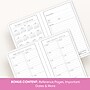 2027 Blue Sky Jessie James Decker 3.62" x 6.12" Calendar Year Monthly Standard Planner Cover, Pink (164181)~#|#~sp321902961_sc7