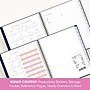 2027 Blue Sky Jessie James Decker 8.5" x 11" Calendar Year Weekly & Monthly Standard Planner Cover, Blue/Gold (164178)~#|#~sp321903096_sc7