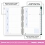 2027 Blue Sky Jessie James Decker 5" x 8" Calendar Year Weekly & Monthly Standard Planner Cover, Vanita Green (164168)~#|#~sp321903179_sc7