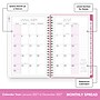 2027 Blue Sky Jessie James Decker 5" x 8" Calendar Year Weekly & Monthly Standard Planner Cover, Marlowe Pink (162642)~#|#~sp321903269_sc7