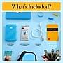 Kodak Step Mobile 2" x 3" Instant Photo Printer Go Bundle with Zink Photo Paper & Case, Blue~#|#~sp321963992_sc7