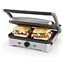 Starfrit Heritage The Rock 10.5" x 7.5" Nonstick Panini Press & Flat Grill w/Removable Plates, Black/Silver (023500-002-0000)~#|#~sp321964001_sc7