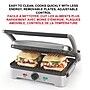 Starfrit Heritage The Rock 10.5" x 7.5" Nonstick Panini Press & Flat Grill w/Removable Plates, Black/Silver (023500-002-0000)~#|#~sp321964006_sc7