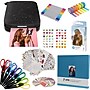 HP Sprocket Portable 2" x 3" Instant Photo Printer, Black Noir, Accesories & Scrapbook Bundle~#|#~sp321964011_sc7
