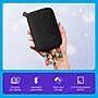 HP Sprocket Portable 2" x 3" Instant Photo Printer, Black Noir, Accesories & Scrapbook Bundle~#|#~sp321964012_sc7