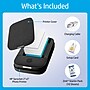 HP Sprocket Portable 2" x 3" Instant Photo Printer, Black Noir, Accesories & Scrapbook Bundle~#|#~sp321964014_sc7