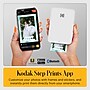 Kodak Step Mobile 2" x 3" Instant Photo Printer Go Bundle with Zink Photo Paper & Case, White~#|#~sp321964063_sc7