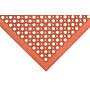 NoTrax Competitor Anti Fatigue Commercial Drainage Floor Mat, 3' x 3', Red (T30S0033RD)~#|#~sp321966236_sc7