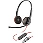 Poly Blackwire 3220 Noise Canceling Stereo Headset, USB-C/A, UC Certified (8X228AA)~#|#~sp321974386_sc7