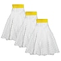 BISON LIFE Heavy Duty Blended String Mop Head Refill, White/Yellow, 3/Pack (BPHD-HYDM-W-3)~#|#~sp322035608_sc7