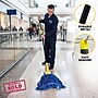 BISON LIFE 61' Extendable Jaw Clamp Wet Mop Handle, Black/Yellow, 6/Pack (BPHD-EXH-JC-BK-1-6A)~#|#~sp322035652_sc7