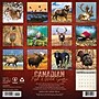 2027 Willow Creek Canadian Fish & Wild Game 12" x 12" Monthly Wall Calendar (59487)~#|#~sp322039721_sc7