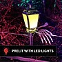 Haunted Hill Farm 1-Ft. Lantern Stakes with Lights, Set of 6, Battery-Operated, Black (HHLGTLANTERN-1L)~#|#~sp322105039_sc7