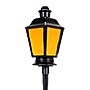 Haunted Hill Farm 1-Ft. Lantern Stakes with Lights, Set of 6, Battery-Operated, Black (HHLGTLANTERN-1L)~#|#~sp322105041_sc7