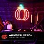 Haunted Hill Farm 1.5-Ft. Neon Yellow & Orange LED Pumpkin Wall Decoration, Indoor & Covered Outdoor, Plug-in (HHLED017PMP-ORG)~#|#~sp322105098_sc7