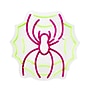 Haunted Hill Farm 0.9-Ft. Neon Pink & Green LED Spider & Web Wall Decor, Indoor & Covered Outdoor, Plug-in (HHLED011SPIDER-MLT)~#|#~sp322105133_sc7