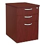 Regency Instant Office 3-Drawer Mobile File Cabinet, Letter/Legal Size, Lockable, 23.27"H x 16"W x 20"D, Cherry (MPD116CH)~#|#~sp322106312_sc7