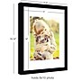 Amanti Art 8" x 10" Wood Picture Frame, Svelte Noir Black (A42678300874)~#|#~sp322163567_sc7