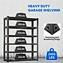FlexiSpot 6-Tier Wire Shelving Unit, 48" x 18" x 82", Black (CJ018-DK)~#|#~sp322163882_sc7