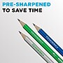 Ticonderoga Metallic Pre-Sharpened Wooden Pencil, 2.2mm, #2 Soft Lead, 18/Pack (X13518)~#|#~sp322222352_sc7