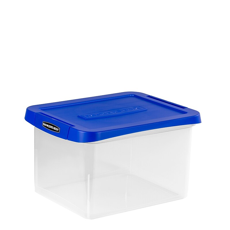 Bankers Box Locking File Totes, Letter/Legal Siz 6/Pack (0086206) image 1