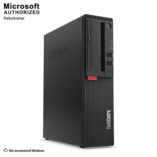Shop Staples for Lenovo ThinkCentre M910S Desktop Computer, Intel Core
