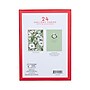 DesignWorks Ink Botanical Elegance Holiday Cards, 5 x 7, Assorted Colors, 24 Cards/Box (THC57V-101ST)~#|#~sp322368925_sc7