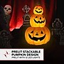 Haunted Hill Farm 2.4-Ft. 3 Stacking Pumpkins Blow Mold with Lights (HH024BMPMP-1ORG)~#|#~sp322710595_sc7