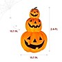 Haunted Hill Farm 2.4-Ft. 3 Stacking Pumpkins Blow Mold with Lights (HH024BMPMP-1ORG)~#|#~sp322710606_sc7