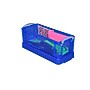 Really Useful Box 6.87 Quart Storage Box with Latching Lid, Plastic, Transparent Blue (6.5 TB)~#|#~sp322753259_sc7