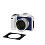 MINOLTA 56 Megapixels Digital Point & Shoot Camera, White w/ Blue Faceplate (MND65-WK-BL)~#|#~sp322817184_sc7