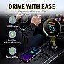 Overtime A40 54W Dual-Port Car Charger with LED Voltage Display and 6 ft. 60W USB-C Charging Cable Bundle (OCA40BKBD1)~#|#~sp323284996_sc7