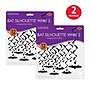 Beistle Halloween Bat Silhouette Whirls, Black, 2/Pack (00544)~#|#~sp323286271_sc7