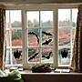 Beistle Halloween Bat Silhouette Clings, Black, 6/Pack (00483)~#|#~sp323286278_sc7