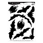 Beistle Halloween Bat Silhouette Clings, Black, 6/Pack (00483)~#|#~sp323286279_sc7