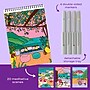 Lifelines FlowArt: Color-to-Reveal Citrus Coastlines Coloring Book, 20 Pages (LL-16-3202)~#|#~sp323287817_sc7