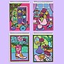Lifelines FlowArt: Color-to-Reveal Fragrant Blooms Coloring Book, 20 Pages (LL-16-3203)~#|#~sp323287826_sc7