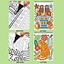 Lifelines FlowArt: Trace-By-Groove Jungle Oasis Coloring Book, 20 Pages (LL-16-3200)~#|#~sp323287846_sc7