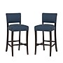Linon Home Decor Products Koda Barstool, Blue, 2-Pieces (AC1825BLU02ASU)~#|#~sp323288076_sc7