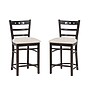 Linon Home Decor Products Darby Counter Stool, Brown, 2-Pieces (AC1857BRN02ASU)~#|#~sp323288096_sc7