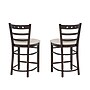 Linon Home Decor Products Darby Counter Stool, Brown, 2-Pieces (AC1857BRN02ASU)~#|#~sp323288100_sc7