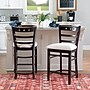 Linon Home Decor Products Darby Counter Stool, Brown, 2-Pieces (AC1857BRN02ASU)~#|#~sp323288106_sc7