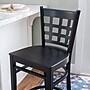 Linon Home Decor Products Lola Counter Stool, Black, 2-Pieces (AC205BLKW02ASU)~#|#~sp323288115_sc7