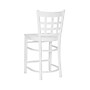 Linon Home Decor Products Lola Counter Stool, White, 2/Set (AC204WHT02ASU)~#|#~sp323288123_sc7