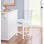 Linon Home Decor Products Lola Counter Stool, White, 2/Set (AC204WHT02ASU)~#|#~sp323288125_sc7