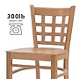 Linon Home Decor Products Lola Counter Stool, Natural, 2-Pieces (AC205NATW02ASU)~#|#~sp323288136_sc7