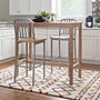 Linon Home Decor Products Frazier Barstool, Silver, 2-Pieces (ACMB6000-02)~#|#~sp323288143_sc7