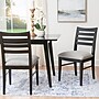 Linon Home Décor Products Flynn Side Chair, Black, 2/Set (AC2196BLK02ASU)~#|#~sp323288150_sc7