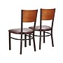 Linon Home Décor Products Elmer Side Chair, Brown, 2/Set (ACMC6039-02)~#|#~sp323288165_sc7