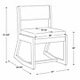 Linon Home Decor Products Callum 2 Position Sled Base Chair, Black (AC157BLKSTN01AS)~#|#~sp323288176_sc7